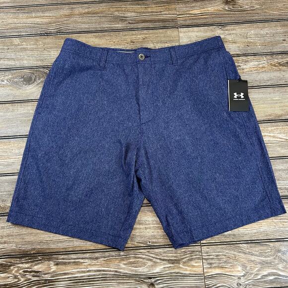 Under Armour Men's 10" Vented Golf Shorts, Size 38 - Picture 1 of 5